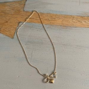Stethoscope heart necklace